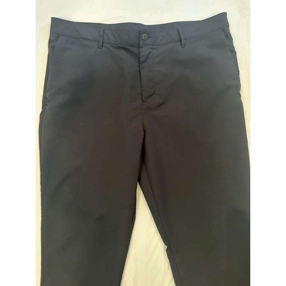 Banana Republic Pants Men's 38x30 Black Microfiber Fast Dry Golfing